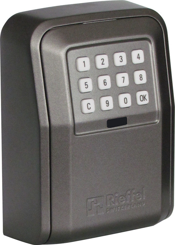 Rieffel Schlüsseldepot KSB-ELO XL, für bis zu 25 Schlüssel, Elektronikschloss (6-stellig), schwarz