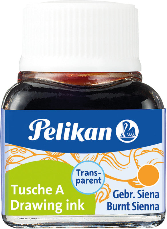 Pelikan Tusche – Siena gebrannt, 10 ml