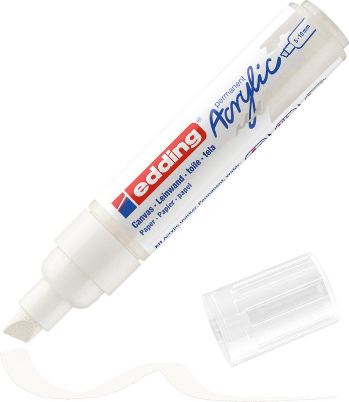 Edding Acrylmarker – Verkehrsweiss