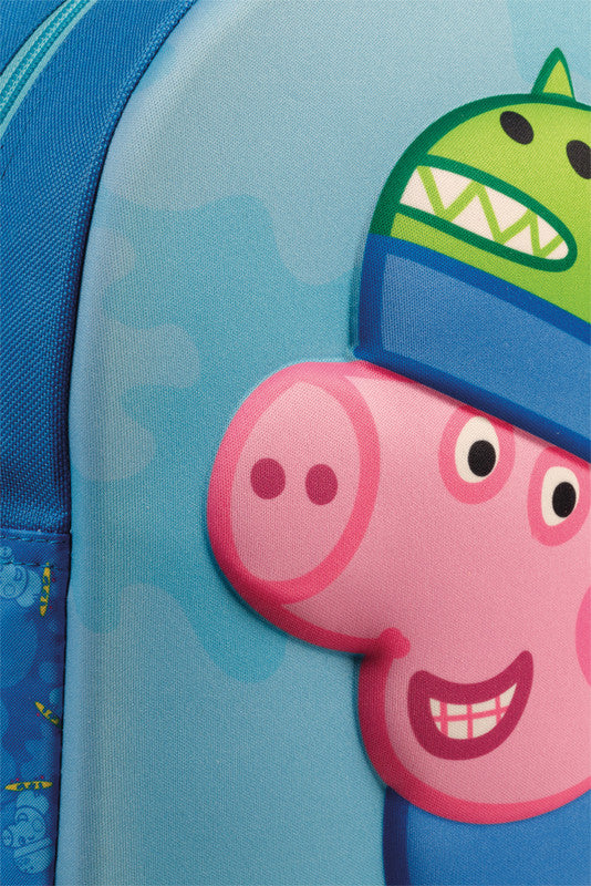 Fabrizio Kindergartenrucksack Peppa Pig – Blau – 23,0×29,0×10,0 cm – Verlängertes Produktleben