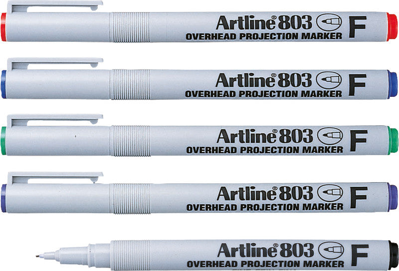 Artline Non-Permanent-Marker 803 F – feine Rundspitze 0,5 mm – grün – feucht abwischbar