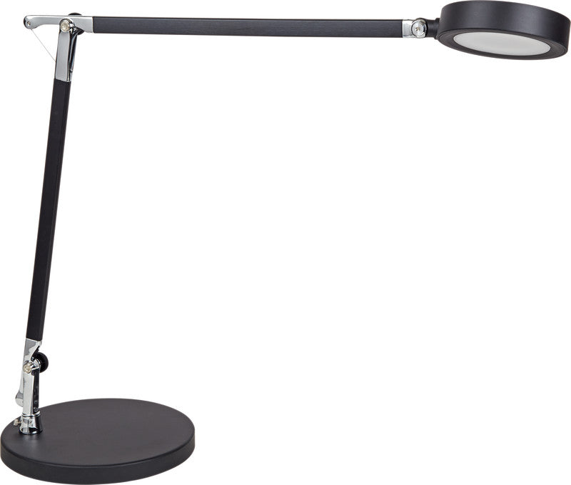 MAUL LED-Tischleuchte Grace – Touchfeld, dreh- und neigbar, dimmbar – 3000–6500 K – 300 lm 6 W – Schwarz