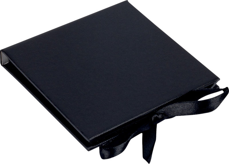 Walther Leporello – schwarz – 115 × 115 mm