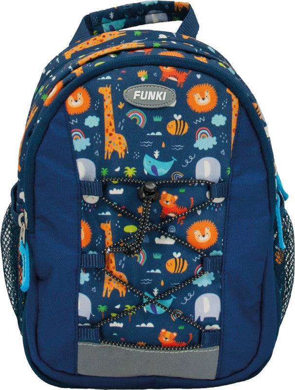 Funki Raumwunder – Kindergartenrucksack – 8–11 l, Kunststoff, Safari