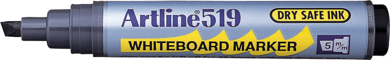 Artline Whiteboard-Marker 519 – Keilspitze 2-5 mm – Schwarz – Trocken abwischbar