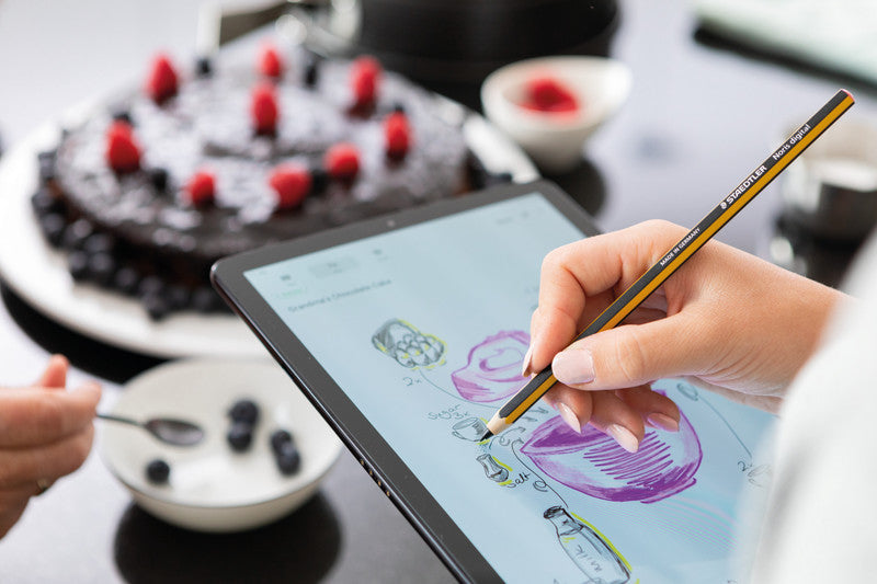 Staedtler Noris digital jumbo – Touch Pen, nachfüllbar, radierbar, PEFC, mehrfarbig