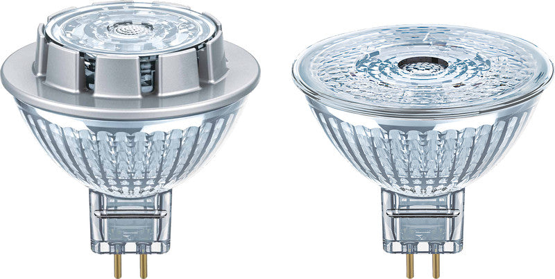 Osram LED-Reflektor MR16 GU5.3 – 3,4 W dimmbar, 345 lm, 2700 K warmweiss, transparentes Glas, für 12 V Niedervolt