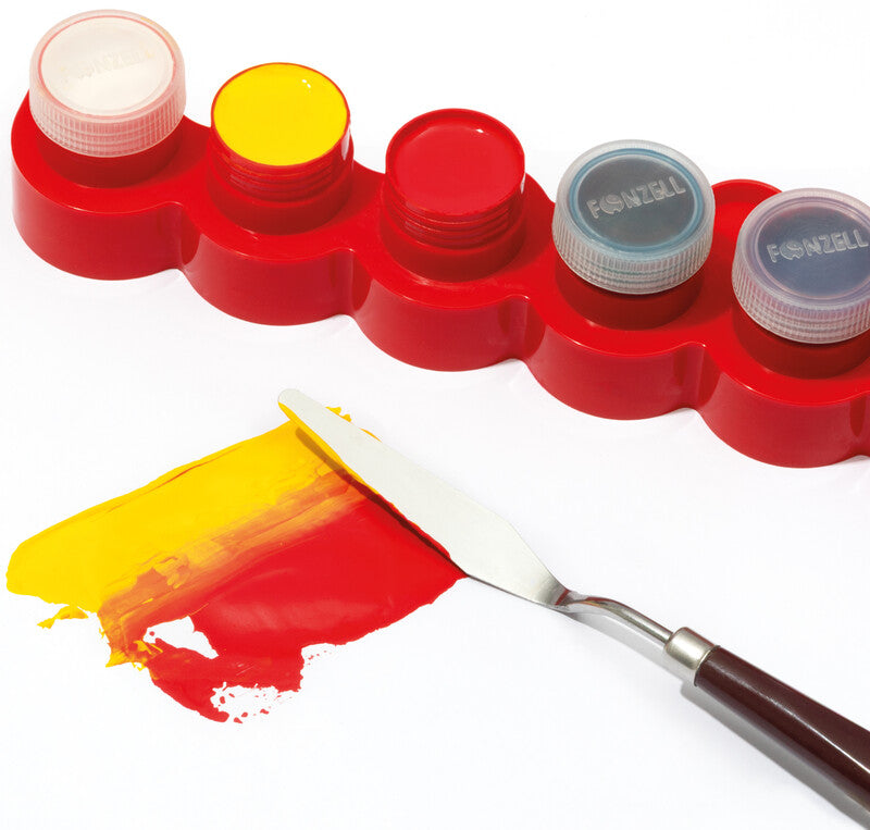 Fonzell Deckfarbkasten – 12 Farben, sortiert