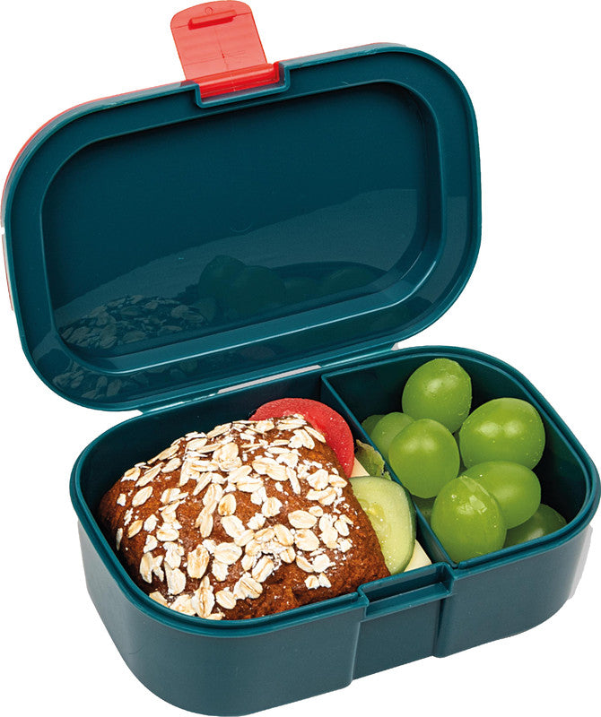 Tapirella Lunchbox – 1,2 l, Kunststoff, mehrfarbig, Klickverschluss, separater herausnehmbarer Behälter