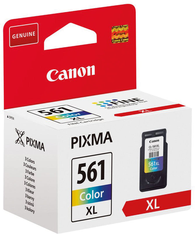 Canon Tintenpatrone CL-561XL, XL, 180 Seiten – für PIXMA-Modelle