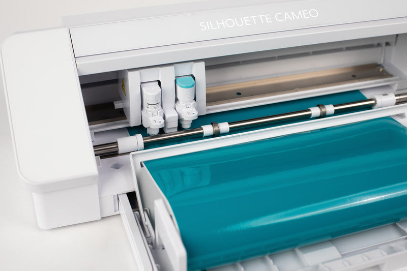 Silhouette Schneideplotter Cameo 4 – max. Breite 305 mm, Materialdicke 3 mm, weiss