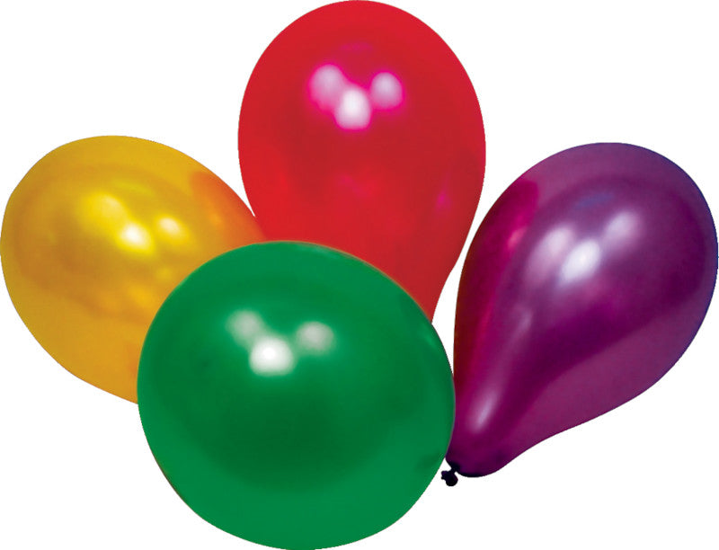 Party Ballone aus Kautschuk, farbig sortiert, Umfang 1000 mm, 20 Stück