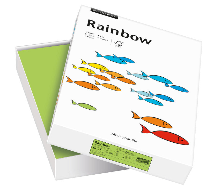 Scaldia Kopierpapier – A4, 80 g/m², Grün – für Inkjet/Laser/Kopierer – FSC – 500 Blatt