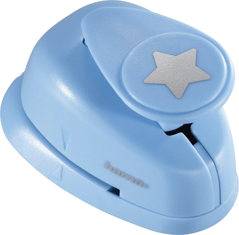 Hama Motivstanzer – 6 Motive sortiert (Herz, Stern, Blume, Schmetterling), Ø 16 mm, sortiert