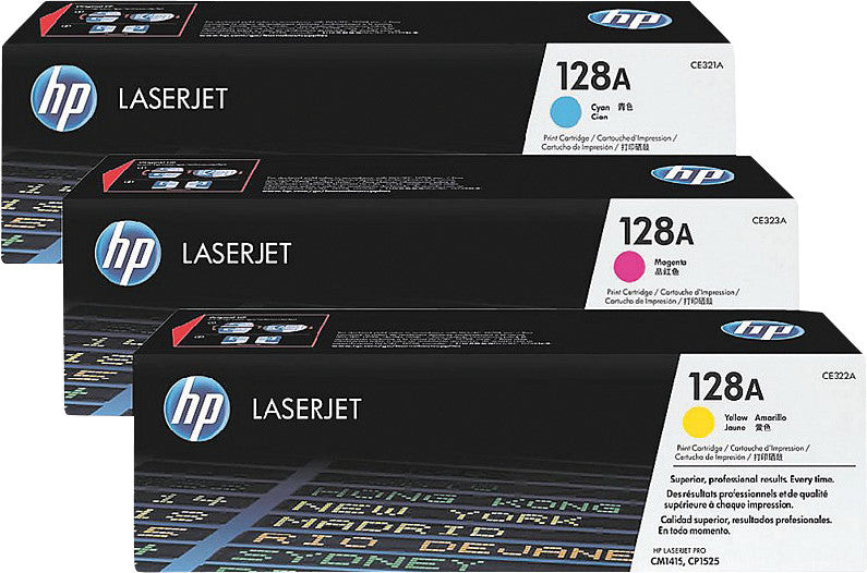 HP Toner-Multipack 128A – BK/C/M/Y, 1300 Seiten