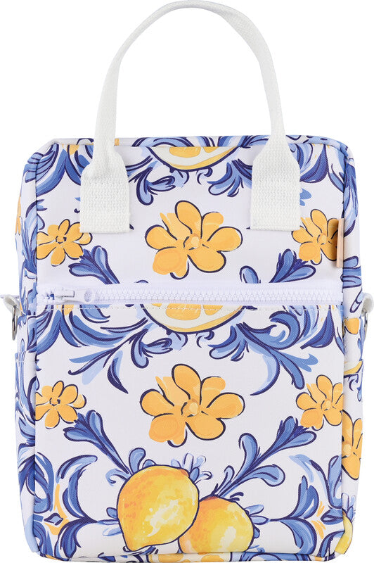 Estia Lunchbag – isoliert, Reissverschluss, 1 innen/2 aussen Flaschenhalter – 7 l – mehrfarbig – Amalfi Coast