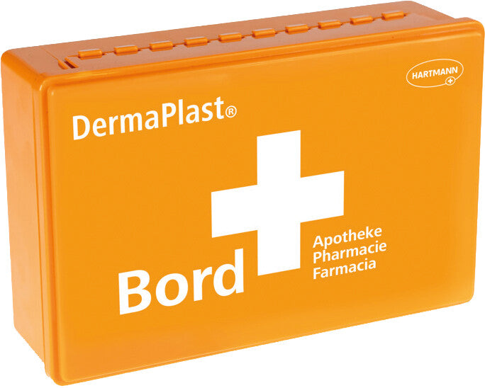 Hartmann Bordapotheke – für Reisen – Orange, Kunststoff – 260 × 170 × 80 mm