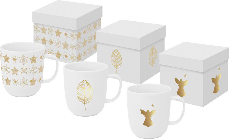 Ppd Tasse – 0,40 l, New Bone China, mehrfarbig, nicht spülmaschinenfest