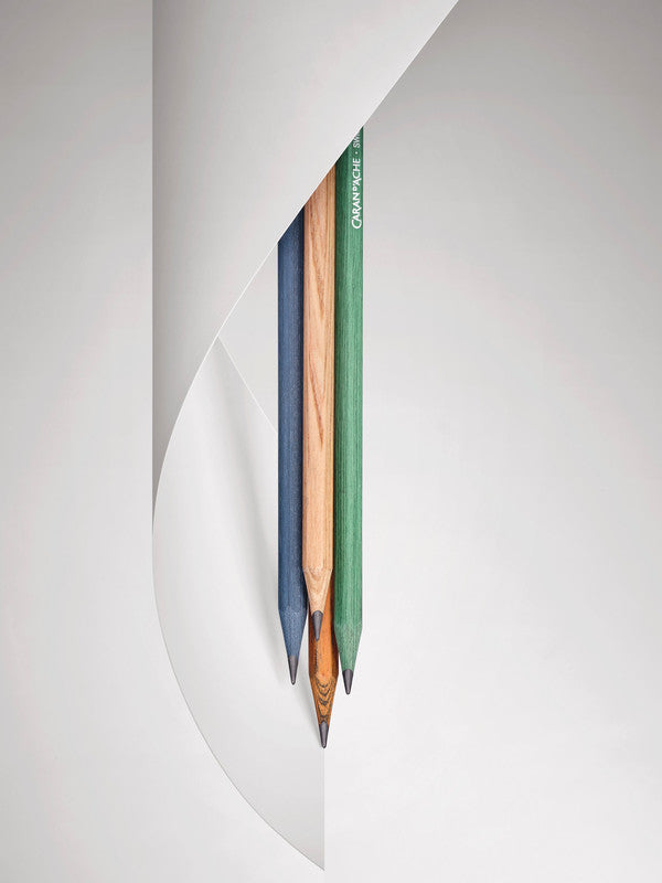 Caran d-Ache Caran d’Ache Limited Edition Bleistift, HB, Mine Ø 2,1 mm, farbig sortiert – 4er-Set