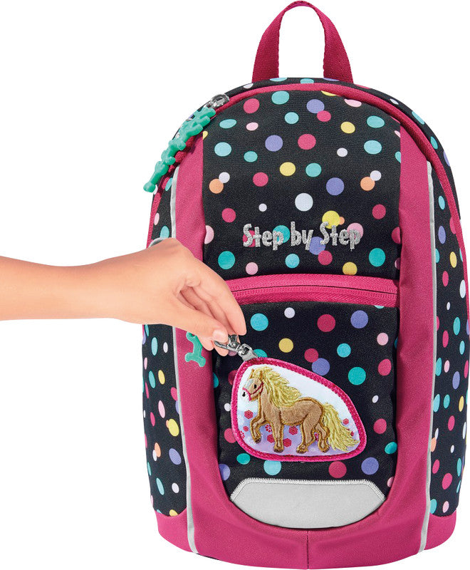 Step by Step Kindergartenrucksack – MINI – 2-teilig – Pony Lotta – aus 100% rPET