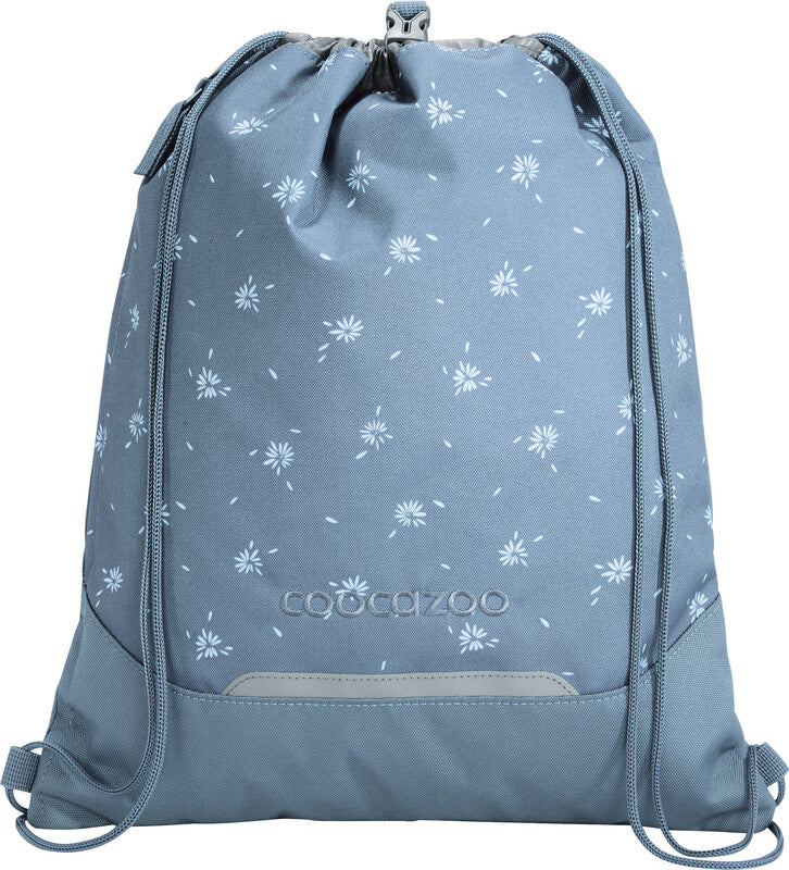 Coocazoo Sportbeutel – 4,5 l, Motiv Bloomy Daisy, wasserabweisend, 34 × 43 cm