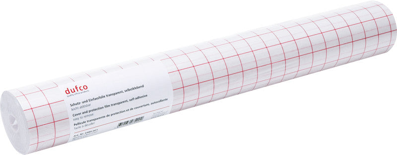 Dufco Klebefolie – matt, permanent, transparent – 50,0 × 500,0 cm