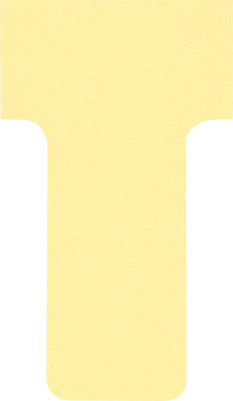 Nobo T-Karten für Planungstafeln, 15 × 28 mm, 100 Stk., Gelb