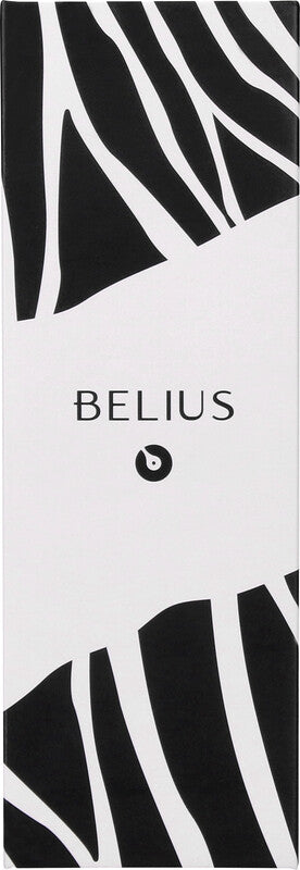 Belius Kugelschreiber – Schwarz/Weiss, Aluminium