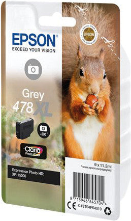 Epson Tintenpatrone, Photo Grau, 11,2 ml – für Tintenstrahldrucker/Multifunktionsgeräte