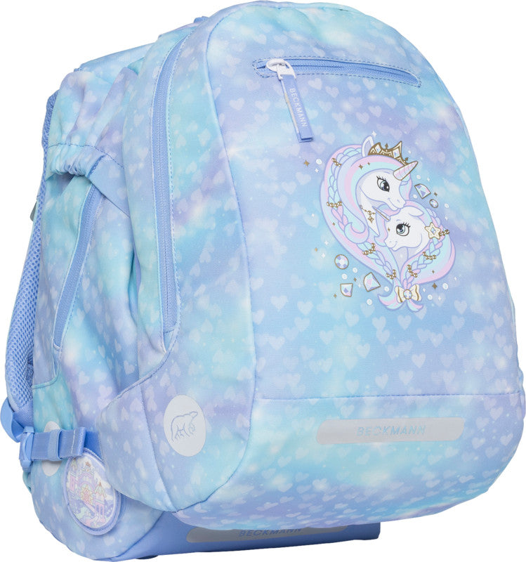 Beckmann Schulrucksack Classic – Unicorn Princess Ice Blue