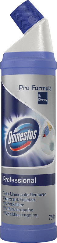 Domestos Pro Formula – WC-Entkalker Professional für Toiletten & Pissoirs – 750 ml
