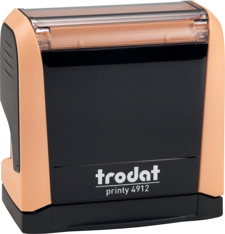Trodat Motivstempel Printy 4912 – Motiv: zum Selbersetzen, selbstfärbend, 47 × 18 mm