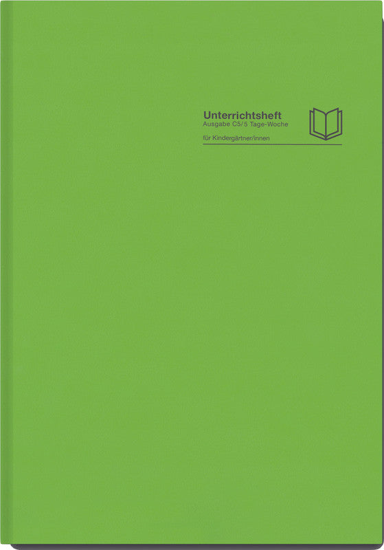 Verlag für unterrichtsm. Übungsheft, Hardcover, 128 Seiten, perforiert, 100 g/m² – hellgrün