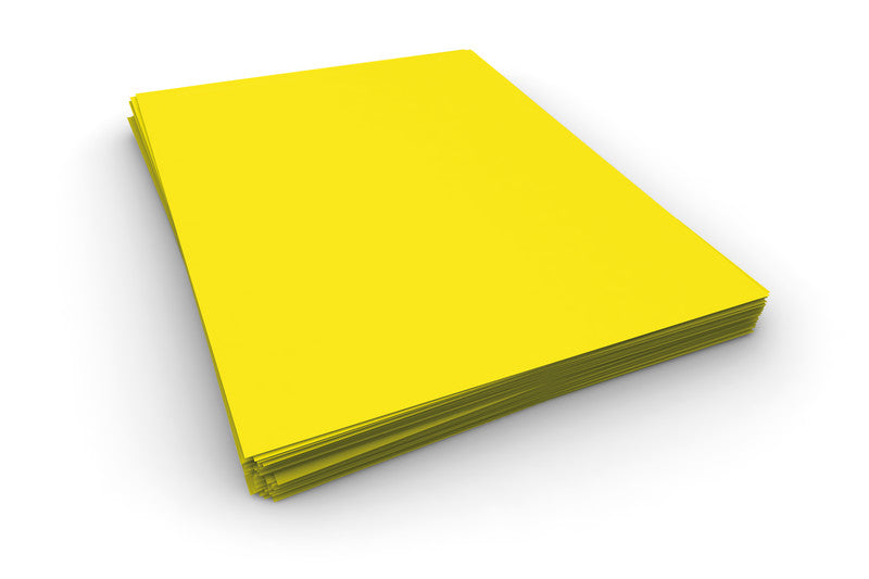 Clairefontaine Kopierpapier – A4, 120 g/m², Kanariengelb – für Inkjet, Laser, Kopierer – FSC, EU Ecolabel – 25