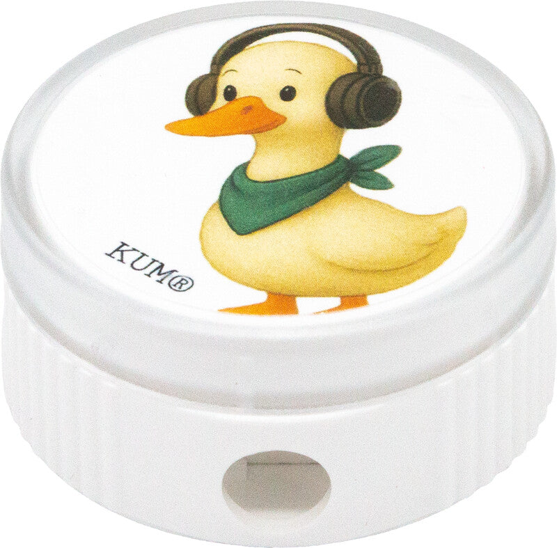 Kum Spitzer – manuell, 1-Loch, mit Behälter, für 8 mm Blei- & Buntstifte, Kunststoff, Tiermotive, assortiert