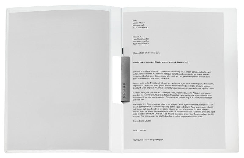Kolma Konferenzmappe – A4, Kunststoff, transparent