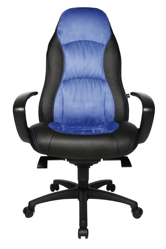 Topstar Chefsessel Speed Chair – Sitzhöhe 42-50 cm, 110 kg, blau