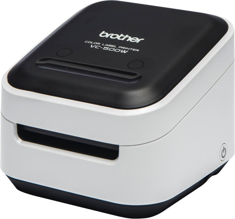 Brother VC-500W – Farbetikettendrucker, ZINK, bis 50 mm, 313 dpi, USB, WLAN, Spiegeldruck