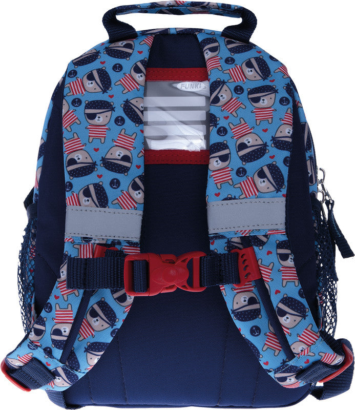 Funki Raumwunder – Kindergartenrucksack – 8–11 l, Kunststoff, Pirate Bear