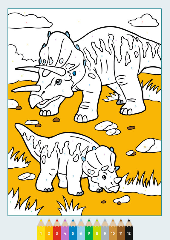 Ravensburger Dinosaurier Malbuch, Karton, 21 × 29,5 cm, Mehrfarbig, ab 5 Jahren