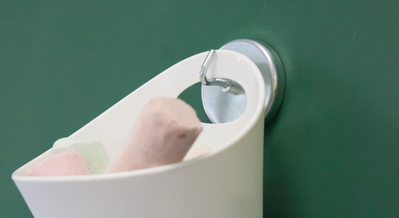 MAUL Magnet mit grossem Haken – Stahl, hellsilber