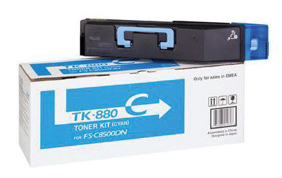 Kyocera – Toner TK-880C – cyan, 18000 Seiten