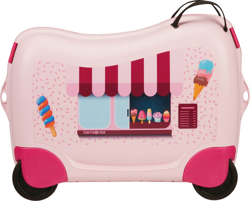 Samsonite Ride-on-Kindertrolley Handgepäck – 30 l, Hartschale, 4 Rollen, Ice Cream Van, 52 × 38 × 21 cm