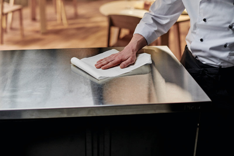 Katrin Handtuchrollenspender Edelstahl Silber – für Handtuchrollen mit/ohne Hülse – 261 × 365 × 261 mm