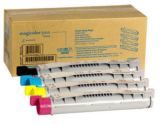 Konica Minolta Toner-Multipack – BK/C/M/Y, 6000 Seiten