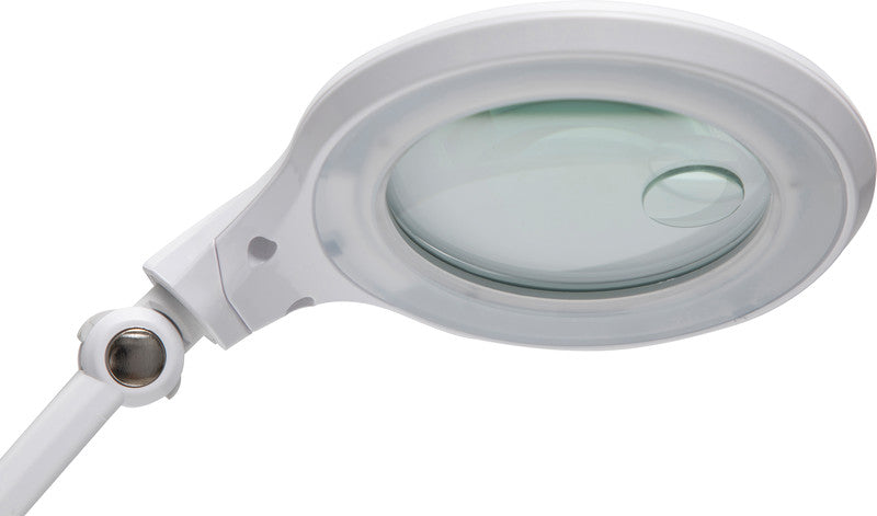 MAUL Leuchtlupe – 1,75× (Spot 4×) – Ø 100 mm – mit LED – weiss