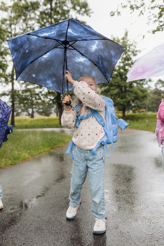 Beckmann Kinderregenschirm – Automatik – Ø 50 cm, L 23 cm – Mehrfarbig – Kunststoff/Metall