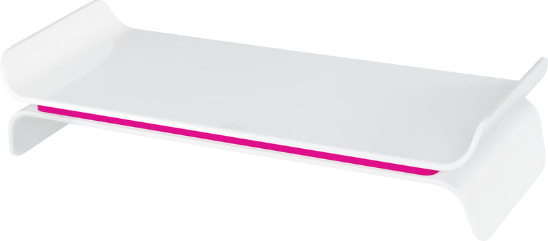 Leitz 65040023 – Tischhalterung, bis 27", pink, weiss