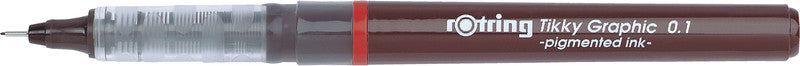 Rotring Tikky Graphic Fineliner 0,1 mm – schwarz – wasserfest