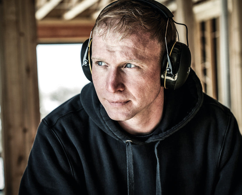 3M WorkTunes Connect Kapselgehörschutz – Bluetooth, mit Mikrofon, 31 dB, Kopfbügel, Schwarz